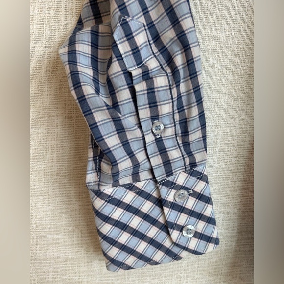 Kangol Mens Button Down Plaid Long Sleeve Shirt UK Size Medium - Picture 7 of 13